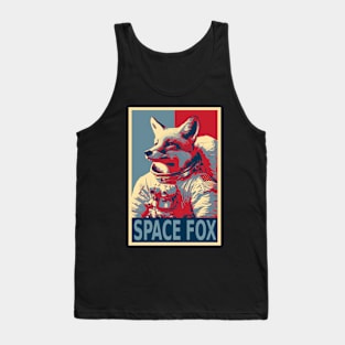 Space Fox Astronaut HOPE Tank Top